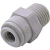 John Guest Raccordo innesto rapido maschio dritto tubo 1/2" filetto 3/8"