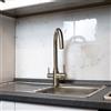 Miscelatore 4 vie tondo in acciaio inox 304