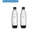 Bottiglie sodastream 1 l confezione da 2 pz