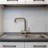 Miscelatore 5 vie quadro in acciaio inox 304