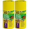 JBL PRONOVO INSECT STICK, mangime per tutti i pesci d'acquario da 3 a 10 cm, bastoncini per mangime per pesce, dosatore a clic, taglia S, 100 ml (Confezione da 2)