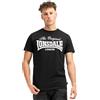 Lonsdale Colsbrooke T-Shirt, Nero/Bianco, XXL Uomo