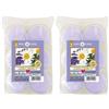 Cereria di Giorgio -Candele profumate alla lavanda in bicchierino - Senza allergeni - 6 pezzi -Made In Italy (Confezione da 2)