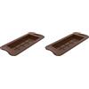 Silikomart Stampo in silicone Dubai Chocolate Bar (Confezione da 2)