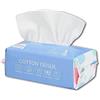 SFTTNOTU Asciugamano Monouso per il viso,Salviette Asciutte in Puro Cotone,Salviette Neonato,Salviette Struccanti,Salviette Detergenti per il viso portatili per la casa e il viaggio