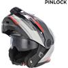 Acerbis Casco Moto Modulare Acerbis Rider P/J Multi Grigio Rosso