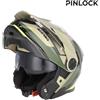 Acerbis Casco Moto Modulare Acerbis Rider P/J Multi Verde Marrone
