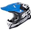 Scorpion Casco Moto Cross Enduro ScorpionVX-22 AIR UPDOWN Nero Bianco
