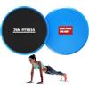 JSM FITNESS Dischi Scorrevoli Doppia Faccia - Accessori Pilates Donna Kit con 2 Sliders Fitness per Allenamento Casa - Slider Pilates su Moquette, Parquet e Piastrelle - Yoga e Core Training