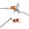 HOPE FRENO TECH4 E4 BRAIDED L/H Leva Sinistra MTB