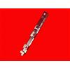 FTF - Fenstertechnik Maco 55409 Chiavistello per finestre in legno, colore argento, fresato, 4 mm, R8, L = 170 mm, inferiore