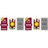 Modiano Piacentine Bordeaux Special - Carte da gioco regionali piacentine in cartoncino duplex 350 gmq - Ideali per Scopa, Briscola, Tresette - 100% Made in Italy (Confezione da 2)