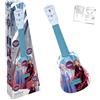 Lexibook Disney Frozen Elsa La mia Prima Chitarra, 6 corde in nylon per i bambini, 53 cm, guía incluida, blu / viola, K200FZLXB