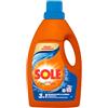 Sole Detersivo Lavatrice Bianco splendente 33 Lavaggi, Formula igienizzante, Detersivo Lavatrice Liquido Bianco Splendente, rimuove le macchie a basse temperature (Confezione da 3)