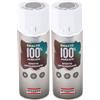 AREXONS SMALTO SPRAY EFFETTO ANTICHIZZANTE ml. 400 - grigio (Confezione da 2)