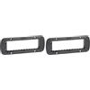 Bticino K4706 Supporto per Il Montaggio di Interruttori, Deviatori, Invertitori e Protezione Trasparente Inclusa nella Confezione, Serie Living Now, 6 Moduli (Confezione da 2)