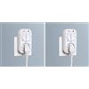 UNITEC Timer bianco (Confezione da 2)