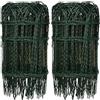 Cavallino 56514 Rete Ornamentale, Plastic, 10 Mt, 40 Cm, Verde (Confezione da 2)
