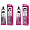 TANGIT PVC-U, Adesivo idraulico, Colla PVC per tubature, Colla impermeabile trasparente per esterni per l'incollaggio di sistemi di tubazioni a pressione e non, 1 Tubo da 125 g (Confezione da 2)