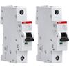 ABB 2CDS251001R0104 System Pro M - Interruttore automatico compatto in miniatura, unipolare, tipo C, corrente nominale 10 A, 88 x 17,5 x 69 mm (Confezione da 2)
