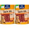 Vitakraft Pure Duck XXL Bonas, snack cane, bastoncini con carne d'anatra, snack per l'addestramento del cane, senza l'aggiunta di zuccheri e cereali (1x 200g) (Confezione da 2)