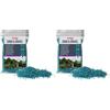 Amtra Quarzo Ceramizzato Turchese - Sabbia per acquari al Quarzo fine, per Acqua Dolce o salata, Grano 2-3 mm, Quantità 5KG (Confezione da 2)