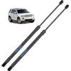 Koaudb 2x Ammortizzatori Posteriori per Freelander 2 II L359 2006-2014 | 520N 538MM Nero Pistoncini Portellone Posteriore Molle a Gas Ammortizzatori Cofano Posteriore per #6H52406A10AF