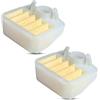 Haishine 2PC/lotto - Filtro aria per Husqvarna 340 345 346 x P 350 351 353 340E 340EPA 345E 350EPA 351EPA 345EPA 353EPA motosega # 537024003