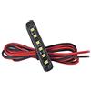 JinXiu luce targa,JinXiu 12v impermeabile luce targa bianco 4 led，Usato per luce targa moto,le targhe dell'auto,luce targa per biciclette,traile,Illumina molto bene la targa