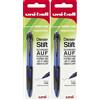 Faber-Castell Uni-Ball 141396 - Penna a sfera Powertank, 1,0 mm, blu, 1 pezzo (Confezione da 2)