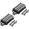 BESTBOMG Testina di ricambio e lamina compatibili con rasoi elettrici Panasonic ARC5 WES9032Y ES-LV97, ES-LV95, ES-LV81, ES-LV69, ES-LV67, ES-LV65 e ES-LV61 (2 pezzi)