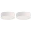 M Ledme - Pannello di superficie Slim Series 6W, 600lm, luce neutra (4500k). Lampada da soffitto per interni IP20. Ideale per bagno, cucina, camera da letto. Facile da installare, LM5290.