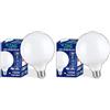 V-TAC Lampadina LED Globo 22W (Equivalenti a 155W) G120 - Attacco E27-2600 Lumen - Lampadina LED Massima Efficienza e Risparmio Energetico - Luce 3000K Bianca Calda (Confezione da 2)