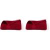 Excelsa Bagno Asciugamano Ospite, Tessuto, Rosso (Confezione da 2)