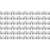 Zuvo Set di 48 portacandele in vetro trasparente, 4,5 cm x 2,5 cm con aspetto lussuoso