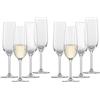 Schott Zwiesel Bicchiere da champagne For You (set di 8), eleganti bicchieri da champagne con punta a spuma, bicchieri in cristallo Tritan lavabili in lavastoviglie, Made in Germany (art. 121872)