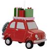 Hallmark Decorazione natalizia a forma di auto rossa con regali, in resina di alta qualità
