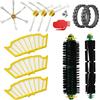 MIRTUX Kit ricambi per Roomba serie 500 - Ricambi per Roomba 510 530 535 545 550 555 560 570 575 580 585 595...(tutti i modelli) - Pack di rulli, filtri, spazzole laterali, pneumatici