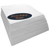 HimaPro Stabilizzatore da Ricamo Cut Away, 70gm (2.5 oz) Peso Medio, 100% Poliestere (25x30cm x 100 Pezzi)