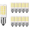 ENGEYA Lampadine LED mais E14,5W Equivalenti a 50W, E14 Lampada a Risparmio Energetico Piccola vite Edison, SMD2835 Bianca Calda 3000K, 500 Lumen, 360° Angolo Luminoso, Non Dimmerabile, Pacco da 10