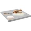 Sibosen Tagliere in acciaio inox 304, 50 x 50 cm, grande, per pasticceria, pasta, carne, verdure, pane