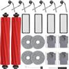 Fenkabs Set di 22 accessori per robot aspirapolvere Roborock QV 35A/QV 35S/Qrevo Serie/QR598/QR798 con 2 spazzole principali, 4 panni per la pulizia, 4 filtri HEPA, 4 sacchetti per la polvere, 6 spazzole