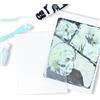 Craftelier - Piastra da stampa o gel Printing Plate | Ideale per creare texture, stampe o sfondi Mixed Media | Adatto per vernici ad acqua, acriliche, inchiostri e molto altro | Colore trasparente