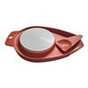 Tupperware Tagliere Mamsell con spatola, coraggioso aiutante, arancione, piccolo tagliere per frutta, carne, verdure