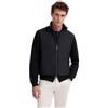bugatti Felpa da Uomo con Cerniera, Collo Alto, Maniche Lunghe, 390-blu Marino, M