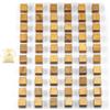 Waldfelsen Forest Rocks Piccoli Cubi di Legno 60 cubi di Legno di faggio Come Materiale Grezzo o Accessori (Dimensione: 12 mm)