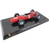 OPO 10 - Formula 1 Compatibile con Ferrari 158 F1 John Surtees 1964 - Auto pressofusa in Scala 1/24 - GF013