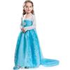 ELSA & ANNA uk1stchoice-zone Ragazze Principessa Abiti Partito Vestito Costume IT-DRESS202 (DRESS202, 5-6 Anno)