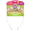 Disney Store Official Tiara bimbi Rapunzel, Rapunzel, accessorio per costume con finitura dorata, fiori magici e strass viola