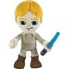 Mattel Star Wars Personaggio Luke Skywalker, Peluche con Spada Laser Luminosa, Giocattolo per Bambini 3+Anni, GXB32